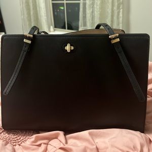 H&M black work tote